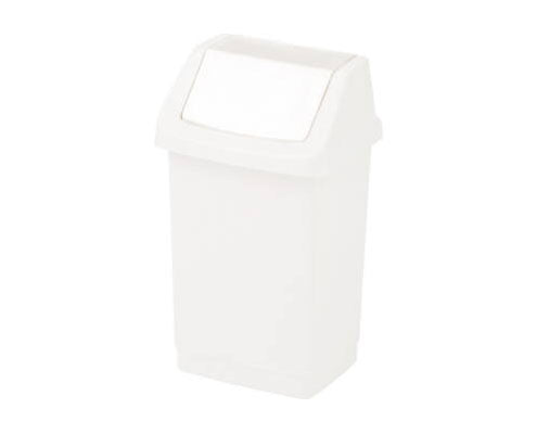 Curver "Click-It" billenő fedeles szemetes 50 l - Fehér Fő kép