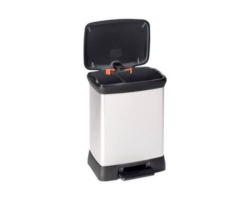 Curver "Duo Deco" pedálos szelektív szemetes 10 l + 18 l Fő kép