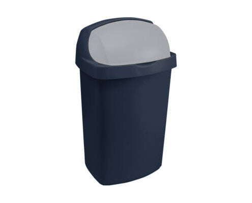 Curver "Roll Top" szemetes 25 l - Ezüst/kék Fő kép