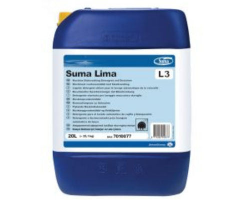 Diversey SUMA Lima L3 folyékony fertőtlenítő gépi mosogatószer 26 kg Fő kép