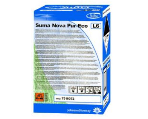 Diversey SUMA Nova Pur-Eco L6 folyékony gépi mosogatószer közepesen kemény vízhez 20 l Fő kép