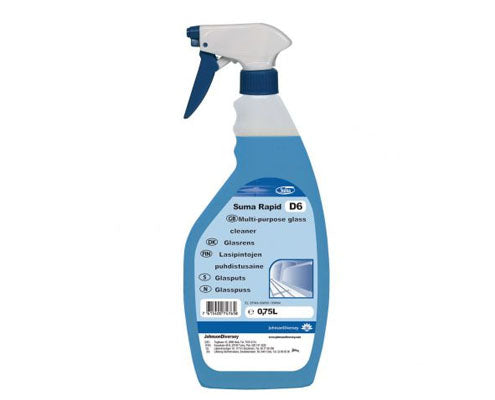 Diversey SUMA Rapid D6 folyékony ablaktisztítószer 750 ml Fő kép