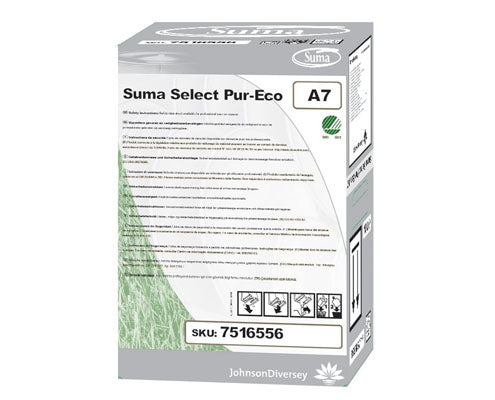 Diversey SUMA Select Pur-Eco A7 öblítő adalékanyag koncentrátum 10 l Fő kép