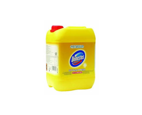 DOMESTOS Citrus Fresh citrom illatú zsíroldó és fertőtlenítőszer 5 l