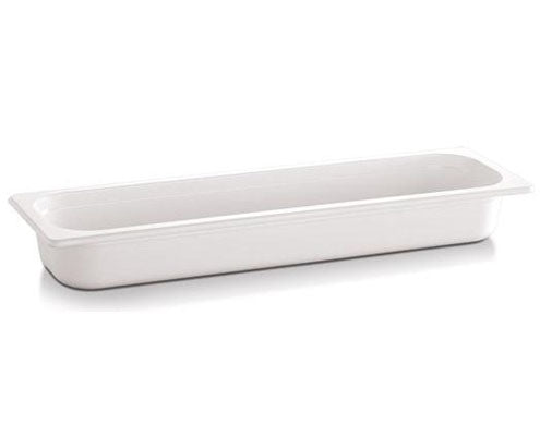 Eco-Line melamin fehér GN 2/4 10 cm-es edény Fő kép