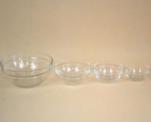 Empilable üveg tálka 10 cm, 250 ml