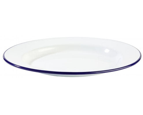 Enamelware zománcozott lapostányér, átm. 20 cm Fő kép
