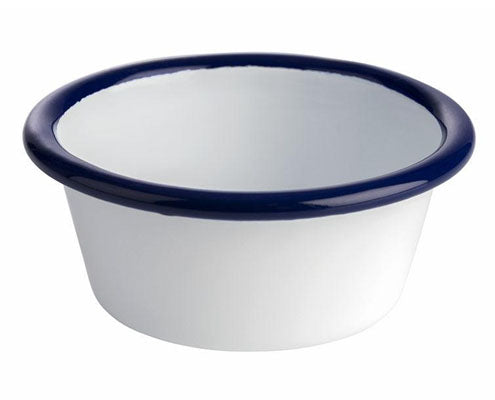 Enamelware zománcozott tálka, 16,5 x 4,5 cm, űrt. 0,45 l Fő kép