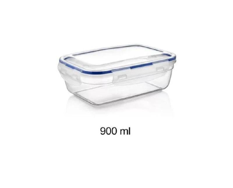 Ételtároló doboz csatos műanyag 900 ml Fő kép