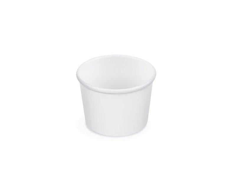 Fagylaltos fehér papírtálka 125 ml Fő kép