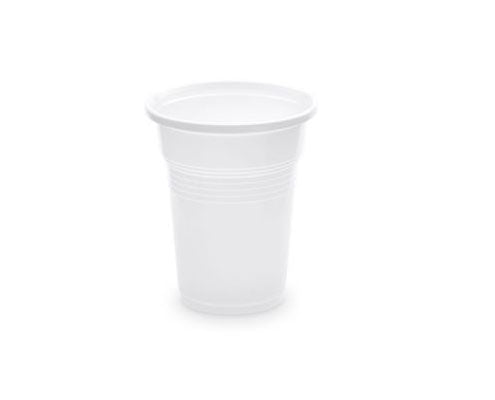 Fehér műanyag pohár 100 ml Fő kép