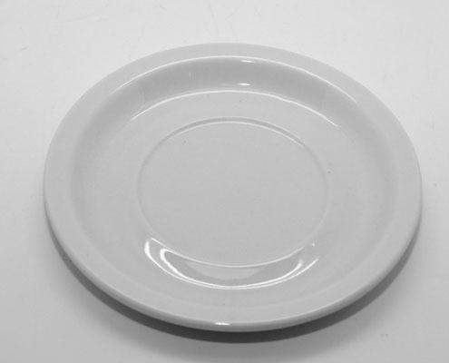 Fehér porcelán levescsésze alj 170 mm Super White