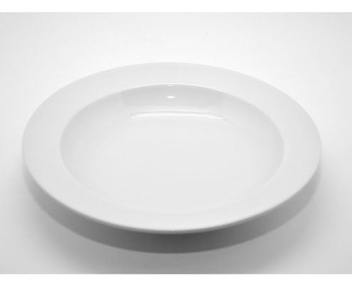 Fehér porcelán mélytányér 3 dl Super White Fő kép