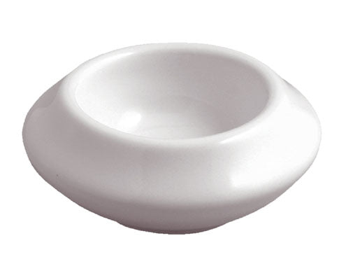 Fehér sütő-porcelán vajtálka 2 cl Fő kép