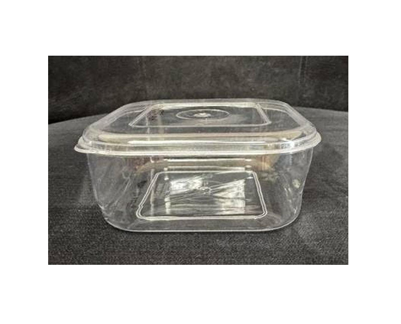 Fingerfood műanyag desszertes alj + tető PS 250 ml Lucida Fő kép