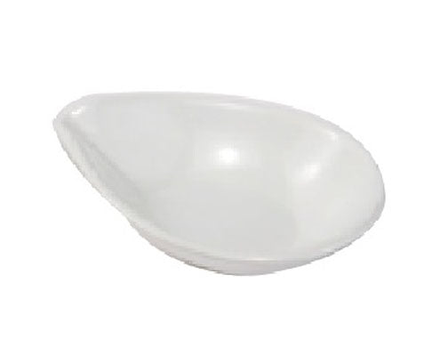 Fingerfood tálka "DROP" melamin 10 x 7 cm fehér Fő kép