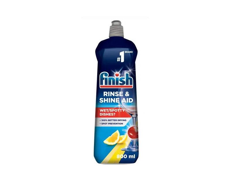 Finish Rinse & Shine Aid Lemon gépi öblítőszer 800 ml Fő kép