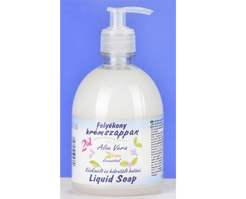 Folyékony krémszappan pumpás Aloe Vera 500 ml