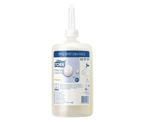 Folyékony szappan, Tork Premium (1 l), fehér (S1) Fő kép