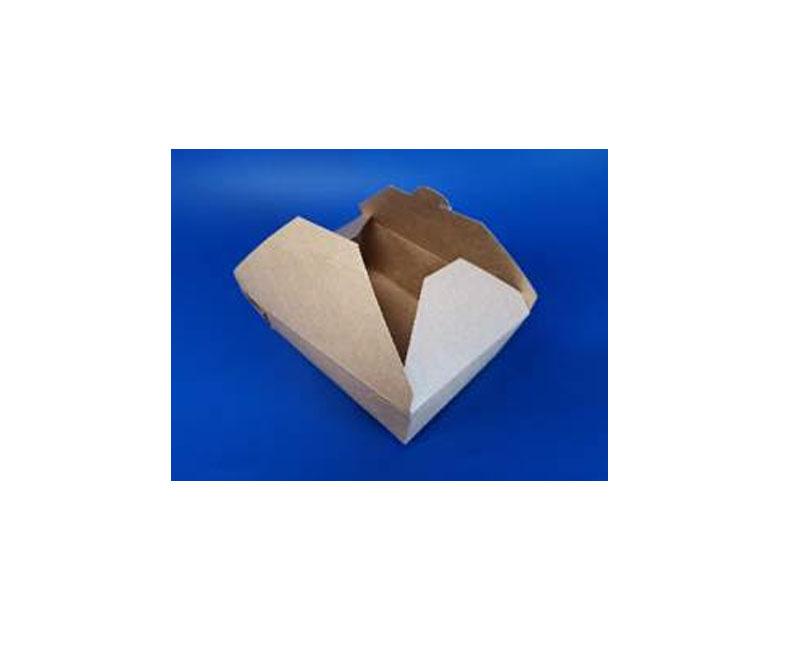 FOOD BOX-L 1950 ml-es barna papírdoboz Fő kép