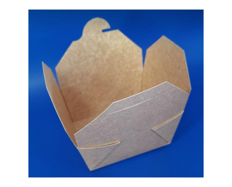FOOD BOX-S 26 oz - 750 ml barna papírdoboz Másodlagos kép