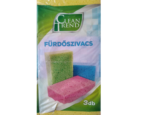 Fürdőszivacs 3 db-os