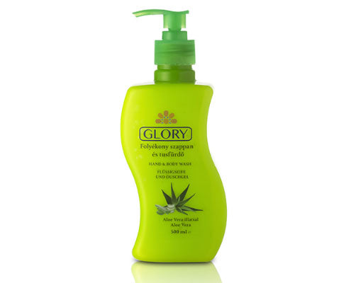 Glory folyékony szappan és tusfürdő Aloe Vera illattal 500 ml Fő kép