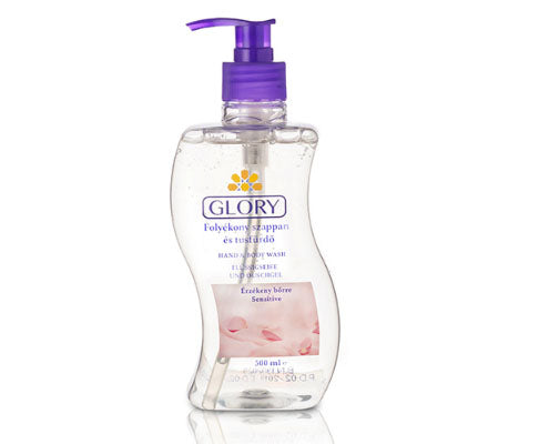 Glory folyékony szappan és tusfürdő Sensitive 500 ml
