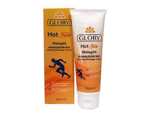 Glory Hot Forte melegítő masszázskrém 100 ml Fő kép