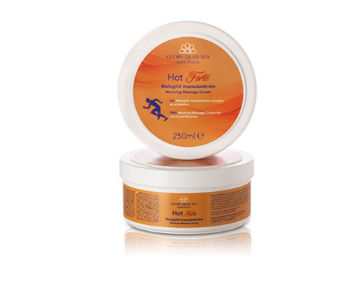 Glory Hot Forte melegítő masszázskrém 250 ml