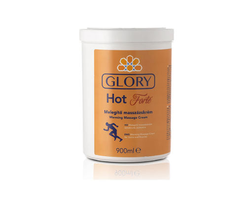 Glory Hot Forte melegítő masszázskrém 900 ml Fő kép