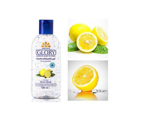 Glory kézfertőtlenítő gél citrom illattal 100 ml Fő kép
