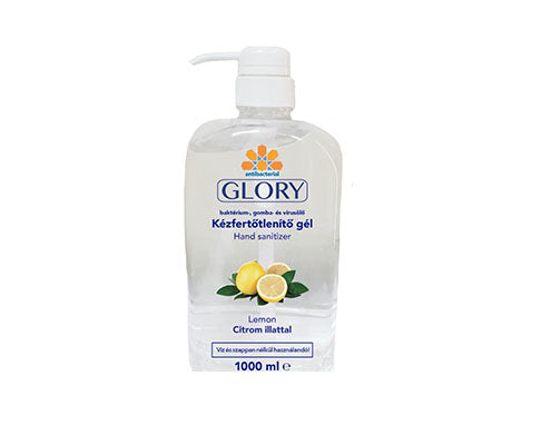 Glory kézfertőtlenítő gél enyhe citrom illattal 1000 ml Fő kép