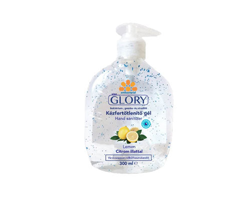 Glory kézfertőtlenítő gél enyhe citrom illattal 300 ml Fő kép