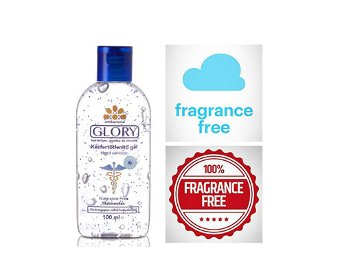 Glory kézfertőtlenítő gél illatmentes 100 ml