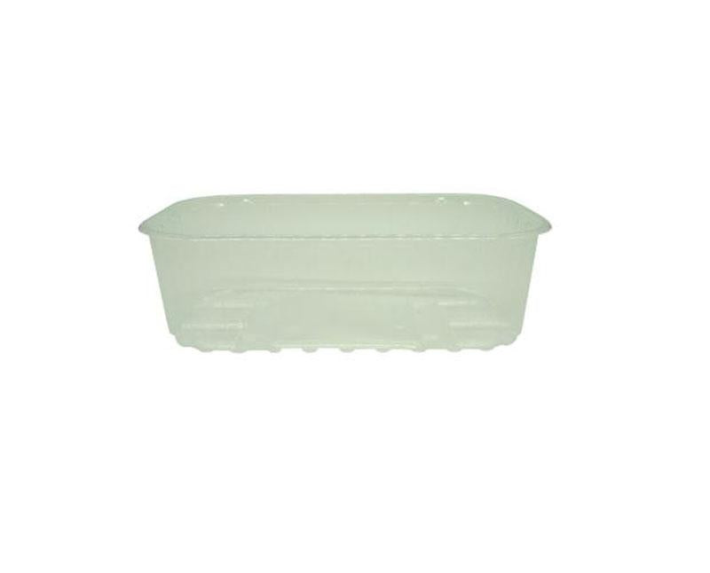 Gyümölcskosár - műanyag gyümölcsös doboz átlátszó 500 ml 190 x 115 x 58 mm PP Fő kép