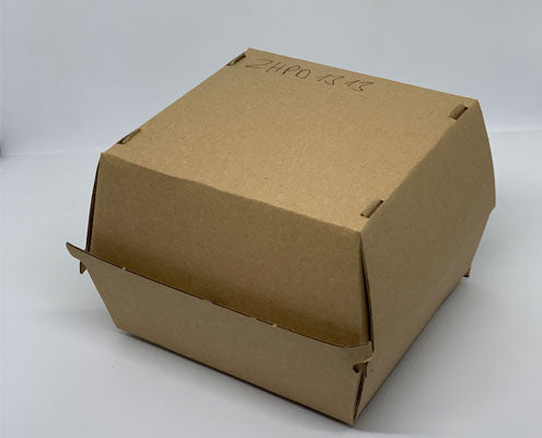 Hamburger papírdoboz nyomatlan 130 x 130 x 110 mm Fő kép
