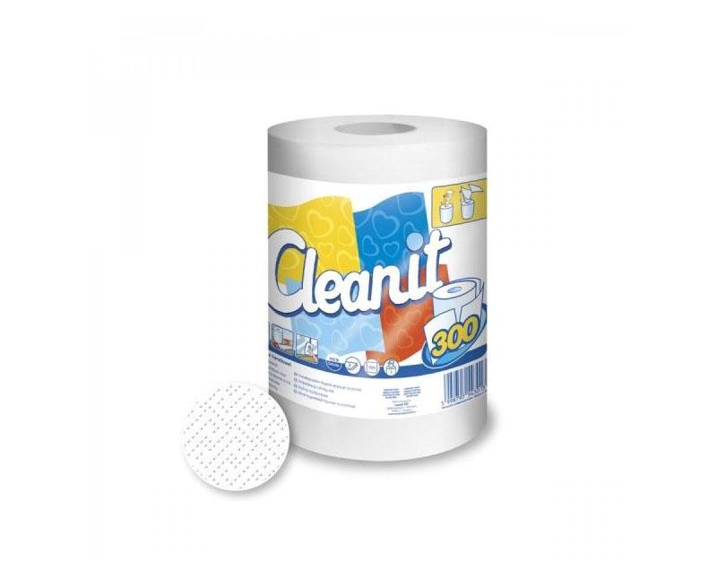 Háztartási papírtörlő tekercses XL - 300 lap - Cleanit Fő kép