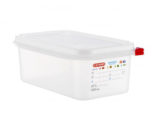 Hermetikusan záródó műanyag GN edény 1/4 100 mm 2,8 l Fő kép