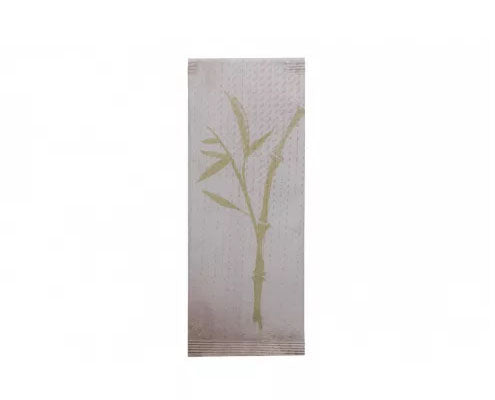 Infibra evőeszköztartó Asian - Ázsiai mintás 2 rétegű 38 x 38 cm-es fehér szalvétával