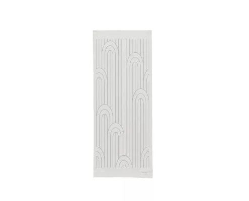 Infibra evőeszköztartó fehér színű 2 rétegű 38 x 38 cm-es fehér szalvétával Fő kép