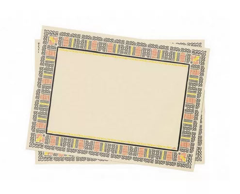 Infibra papír tányéralátét Tribal mintás 30 x 40 cm Fő kép