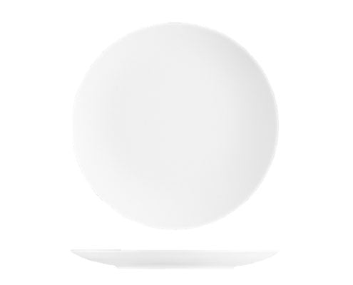 Isabelle porcelán perem nélküli lapostányér 16 cm
