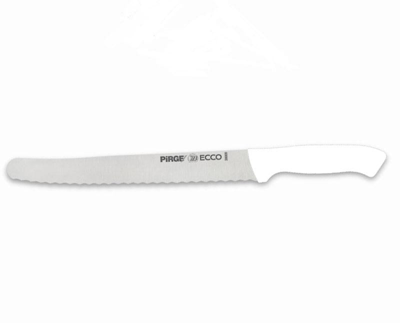 Kenyérvágókés ECCO 30 cm, fehér nyéllel Fő kép