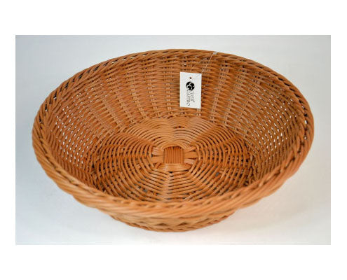 Kerek rattan kenyérkosár 31 x 10,5 x 11 cm Fő kép