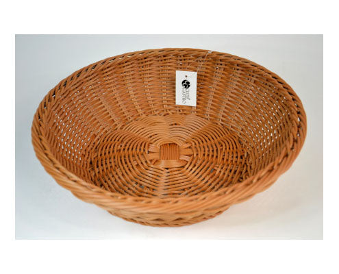 Kerek rattan kenyérkosár 34,5 x 11 cm Fő kép