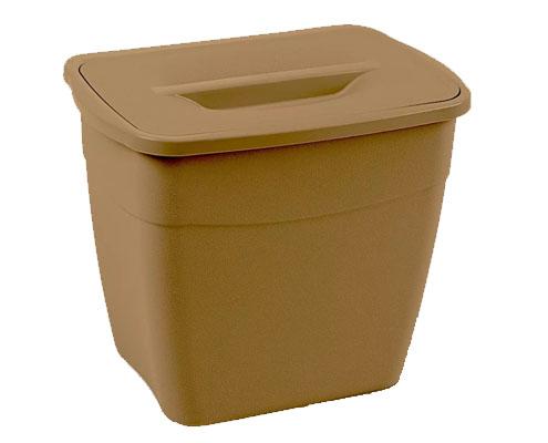 Koala szemetes kuka fedővel 6 l (Hanging Bucket) kávé színű Fő kép