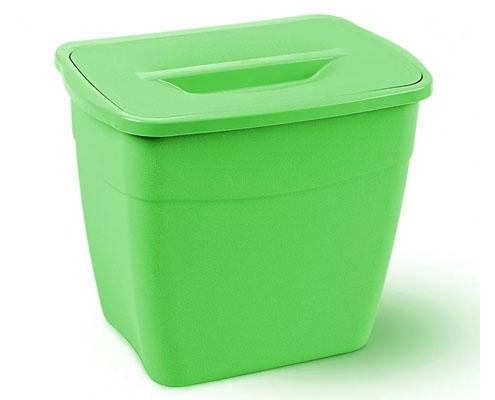 Koala szemetes kuka fedővel 6 l (Hanging Bucket) zöld Fő kép