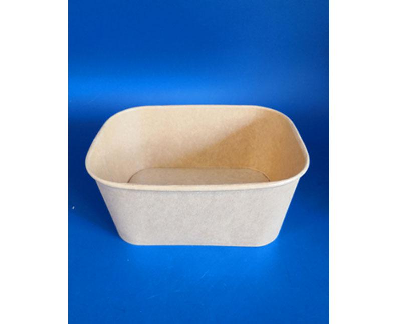 Kraft szögletes ételes doboz 1000 ml 120 x 170 x 75 mm Fő kép