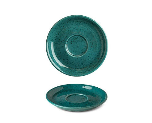 Lifestyle Deep Lagoon porcelán csészealj 12 cm